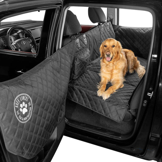 Waterproof Dog Car Seat Cover with Side Flaps